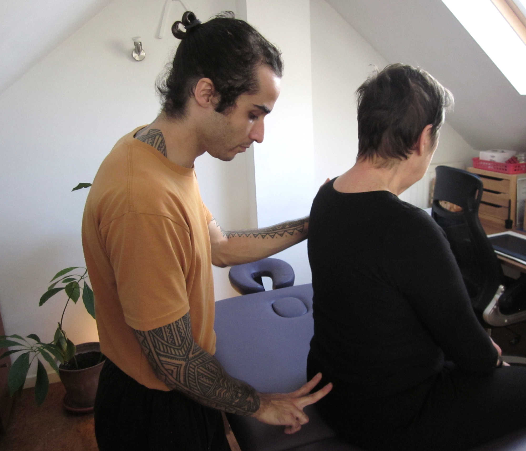 back finisher massage