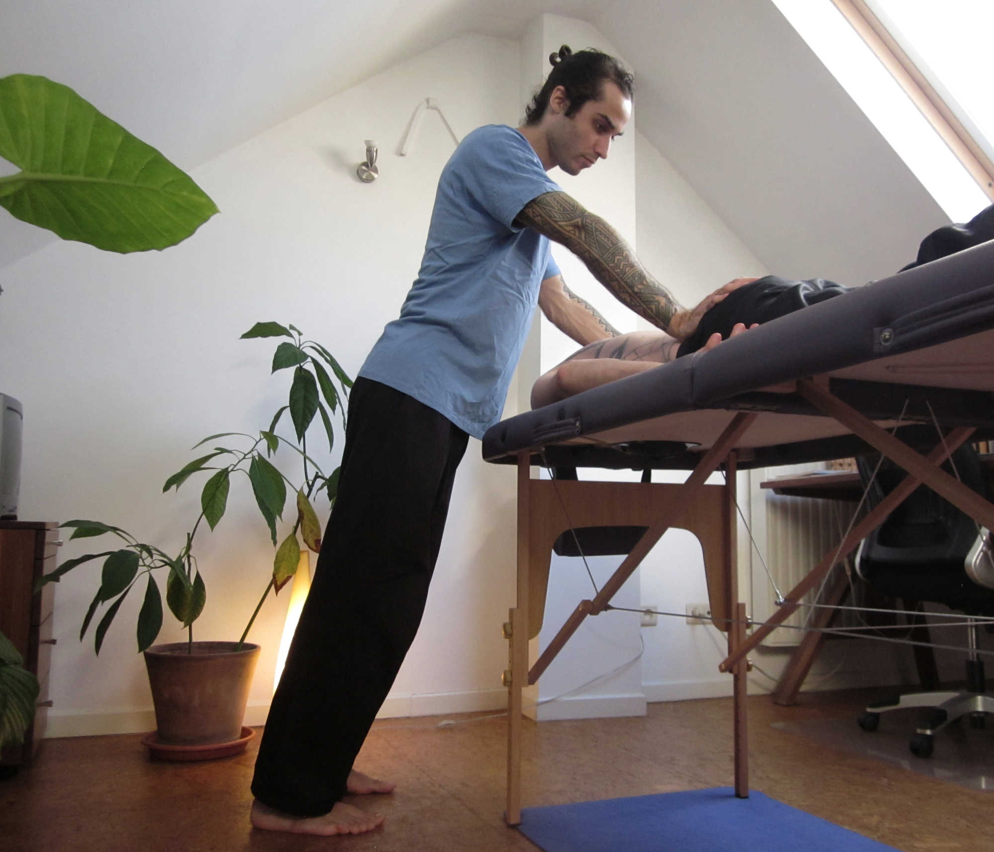 the back massage is the best